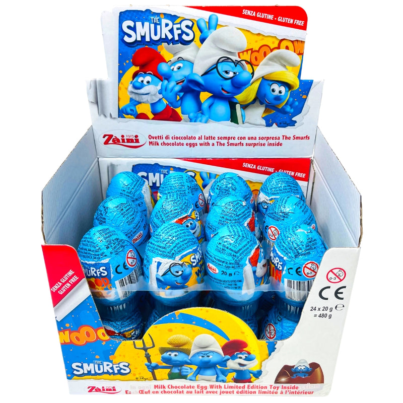 The Smurfs  Chocolate Surprise Eggs Box