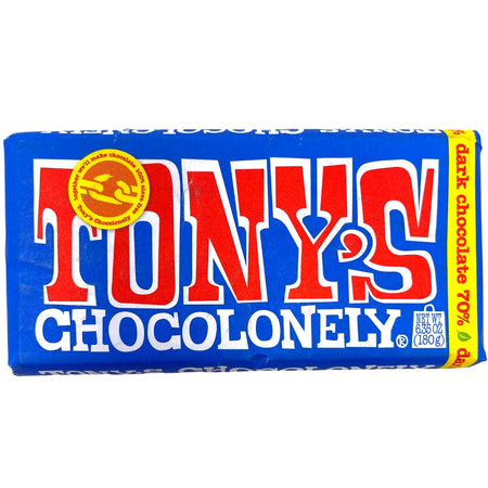 Tony's Chocolonely 70% Dark Chocolate - 180g