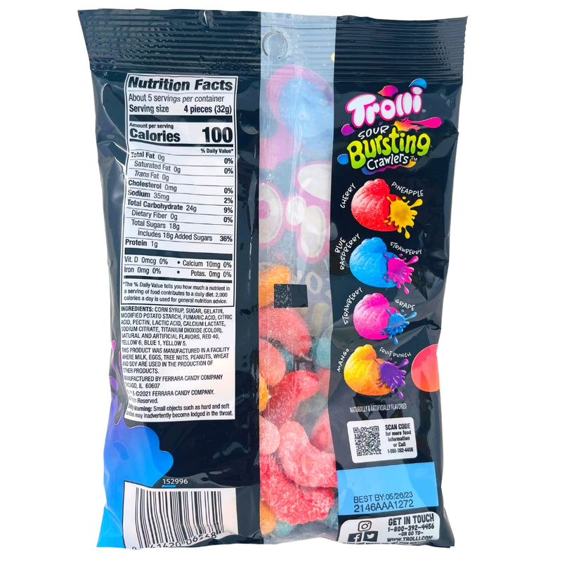 Trolli Sour Bursting Crawlers - 4.25oz