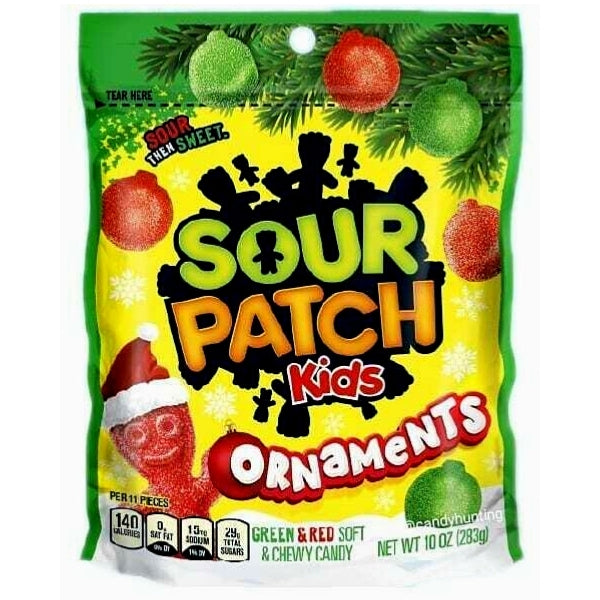Sour Patch Kids Ornaments Christmas candy 