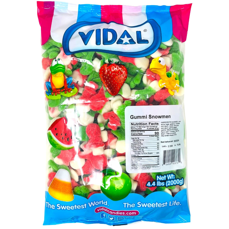 Vidal Gummi Snowmen- 4.4lbs