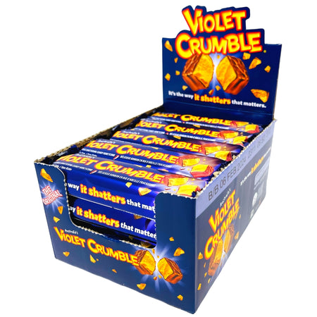 Violet Crumble Candy Bars - 30g (Aus) - Full Box Display