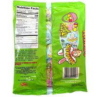 Warheads Easter Sour Taffy 45ct - Back 9.5oz
