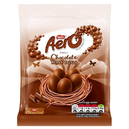 Aero Milk Chocolate Mini Eggs UK