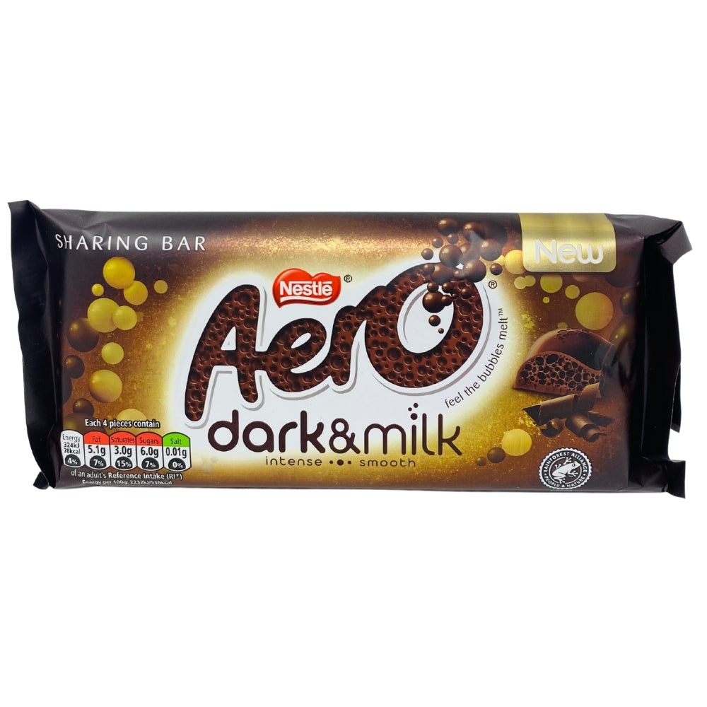 Aero Dark & Milk Sharing Bar UK - 90g
