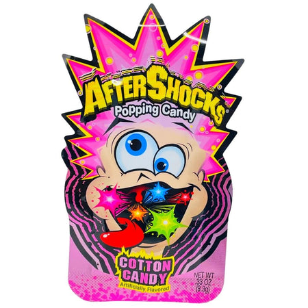 AfterShocks Popping Candy Cotton Candy .33oz