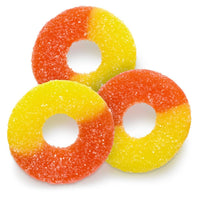 Albanese Gummi Rings Peach