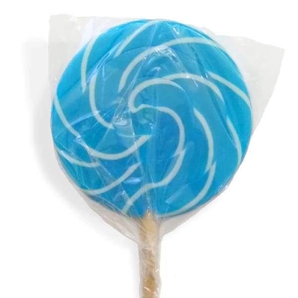 Alberts Color Splash Swirly Pops-Blue Alberts Candy 700g - Colour_Blue Era_2010s Individually Wrapped Type_Bulk Type_Lollipop