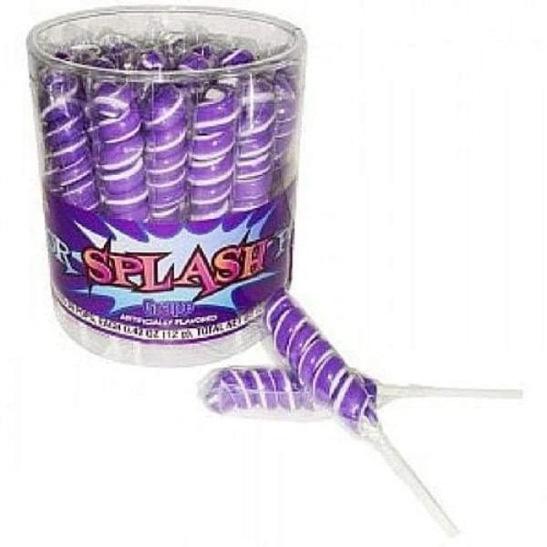 Alberts Colour Splash Lollipops Purple Alberts Candy 600g - 2000s Bulk candy Candy Buffet Colour_Purple