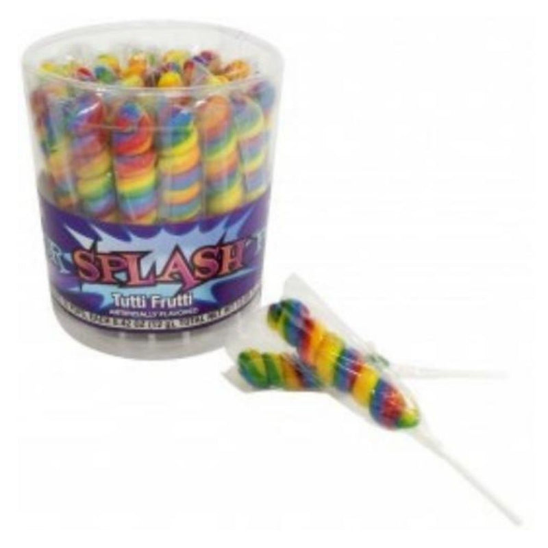 Albert's Colour Splash Lollipops Rainbow Tutti Frutti