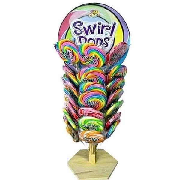 Alberts Swirl Pops Lollipops Alberts Candy 200oz - 2000s candy Candy Buffet Era_2000s Lollipop