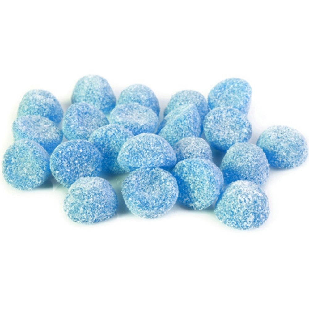 Allan Blue Raspberries Gummy Candy - 2.5kg - bulk canadian candies - allans blue raspberry - 5.5 lbs - baby boy shower - gummies