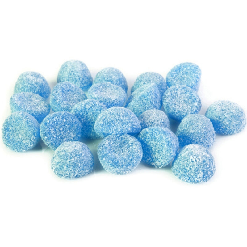 Allan Blue Raspberries Gummy Candy - 2.5kg - bulk canadian candies - allans blue raspberry - 5.5 lbs - baby boy shower - gummies
