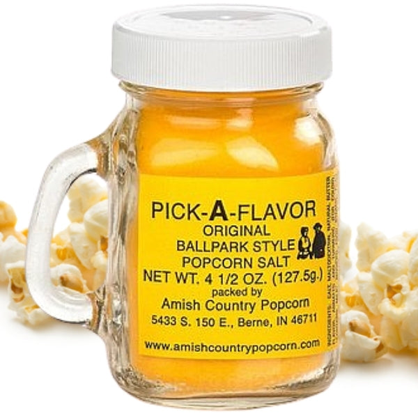 Amish Country Ballpark Style Butter Popcorn Salt - 4.5 oz