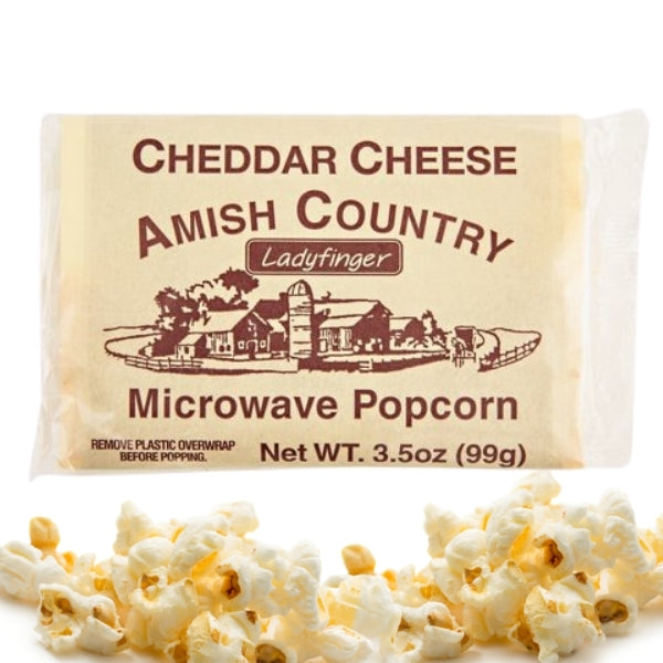 Amish Country Cheddar Cheese Microwave Popcorn - 85g