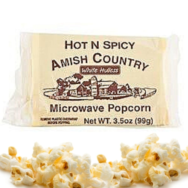 Amish Country Microwave Popcorn Hot & Spicy - 85g