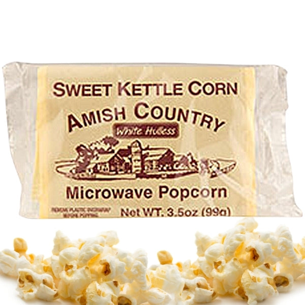 Amish Country Sweet Kettle Corn Microwave Popcorn - 99g