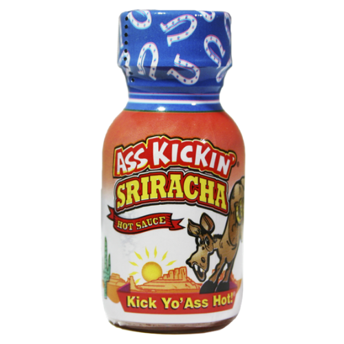 ass-kickin-sriracha-falvoured-hot-sauce-mini-travel-size-bottle-candy-funhouse-online-candy-store-canada