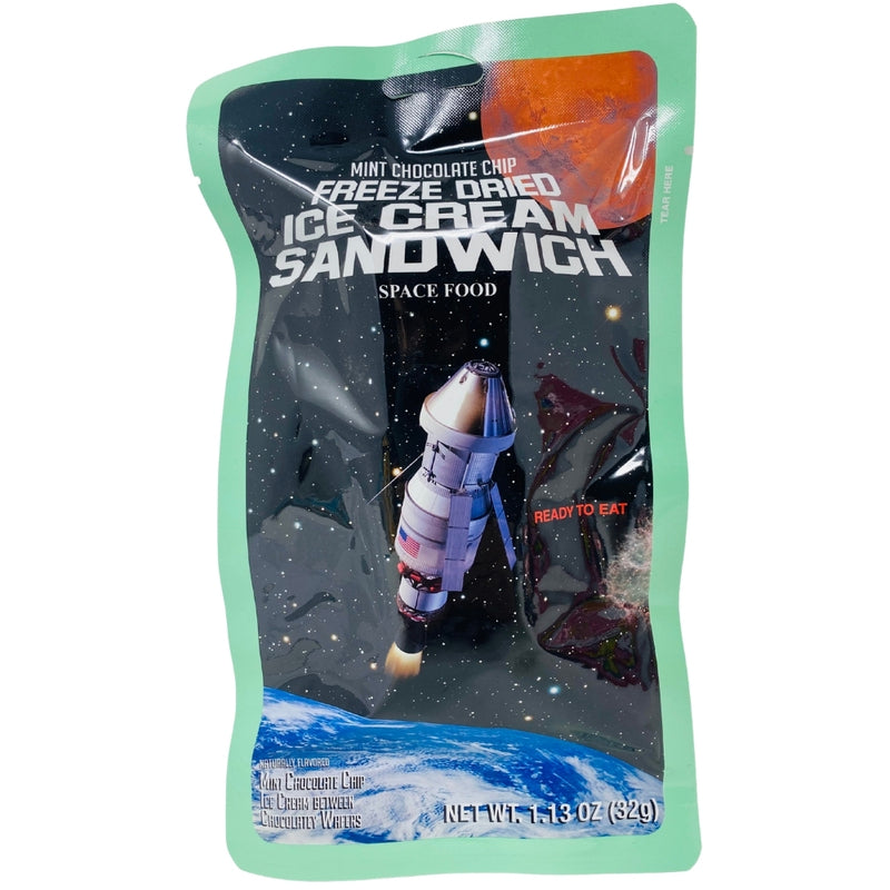 Astronaut Ice Cream Sandwich Mint Chocolate Chip - 32g