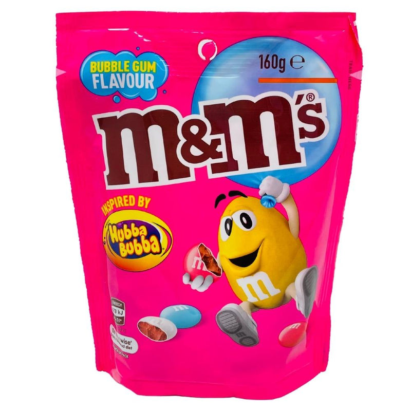 Australian M&M's Hubba Bubba Bubblegum - 160g