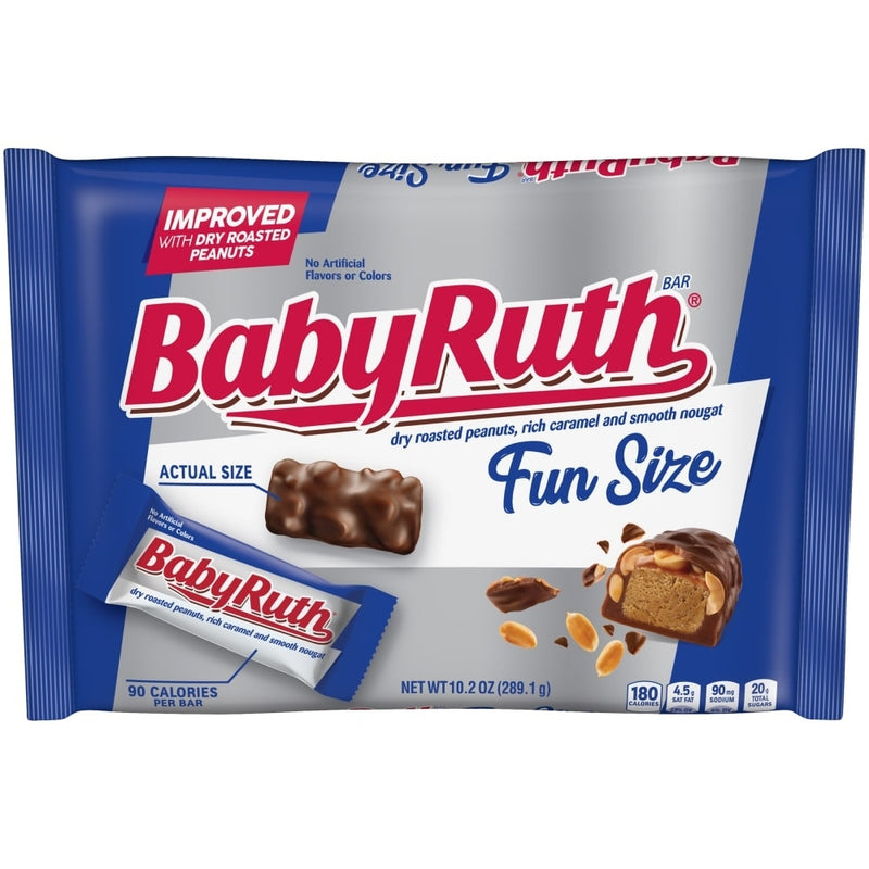 Baby Ruth Fun Size Bars - 10.2oz