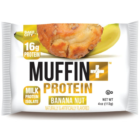 Bake City Muffin+ Protein Banana Nut - 113g