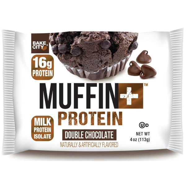 Bake City Muffin+ Protein Double Chocolate - 113g