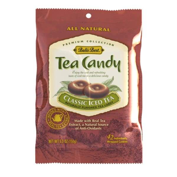 Balis Best Tea Candy - Classic Iced Tea Fusion Gourmet 0.15kg - 2000s Balis Era_2000s Hard Candy Peg Bag