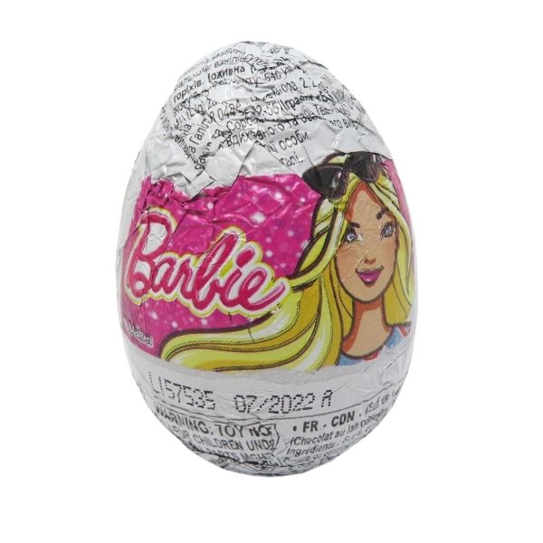 Barbie Chocolate Surprise Egg - 20g Candy Funhouse Canada