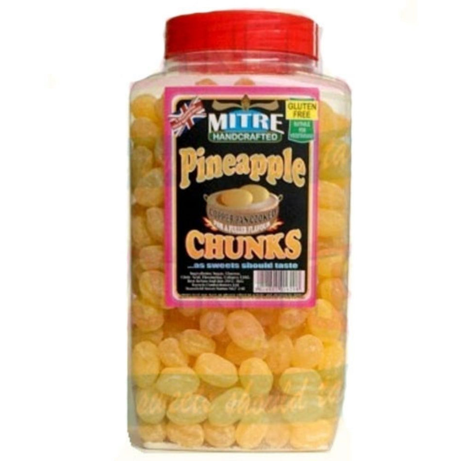 Barnetts Mega Mitre Pineapple Chunks British Candy