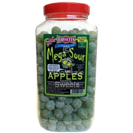 Barnetts Mega Sour Apples British Candy