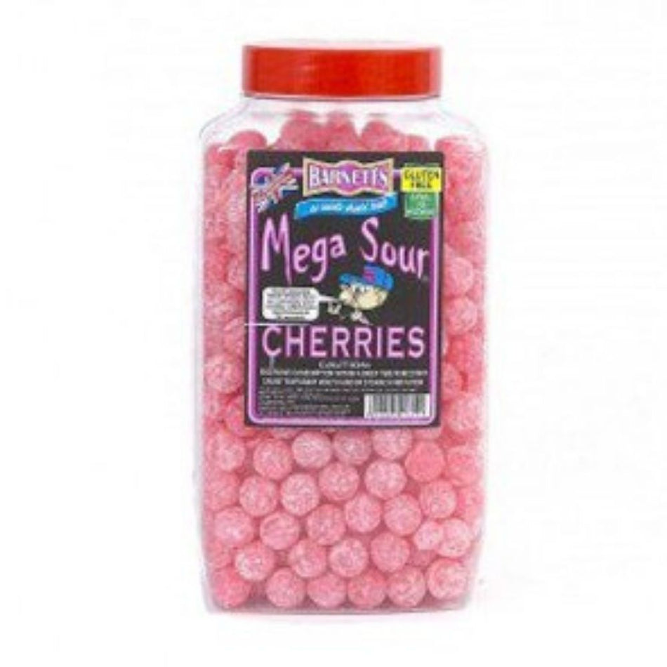 Barnetts Mega Sour Cherries British Candies