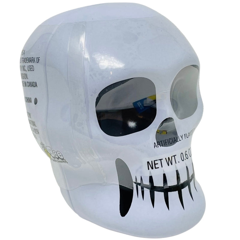 3-D Skull Tin with Smarties