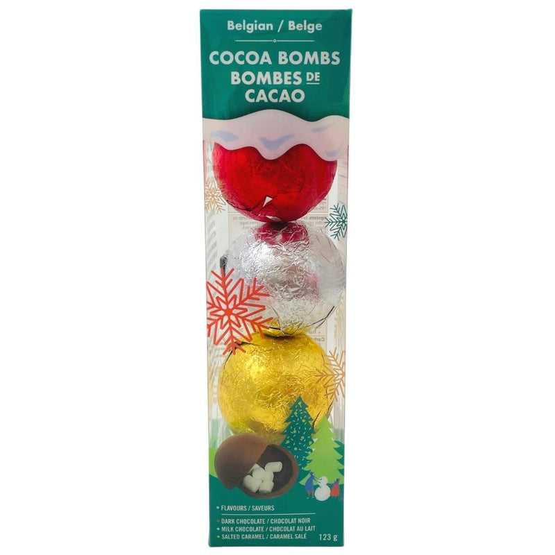 Belgian Hot Cocoa Bombs 3pck - 123g