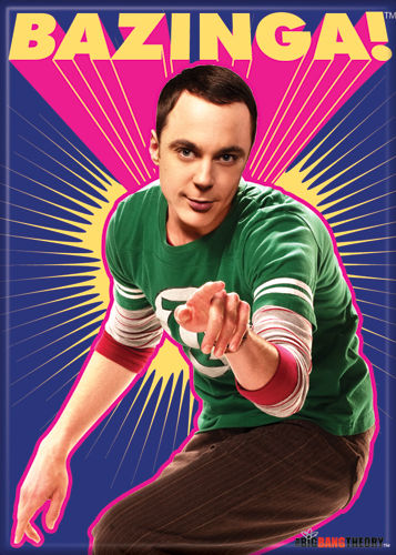Refrigerator Magnets - Big Bang Theory Sheldon