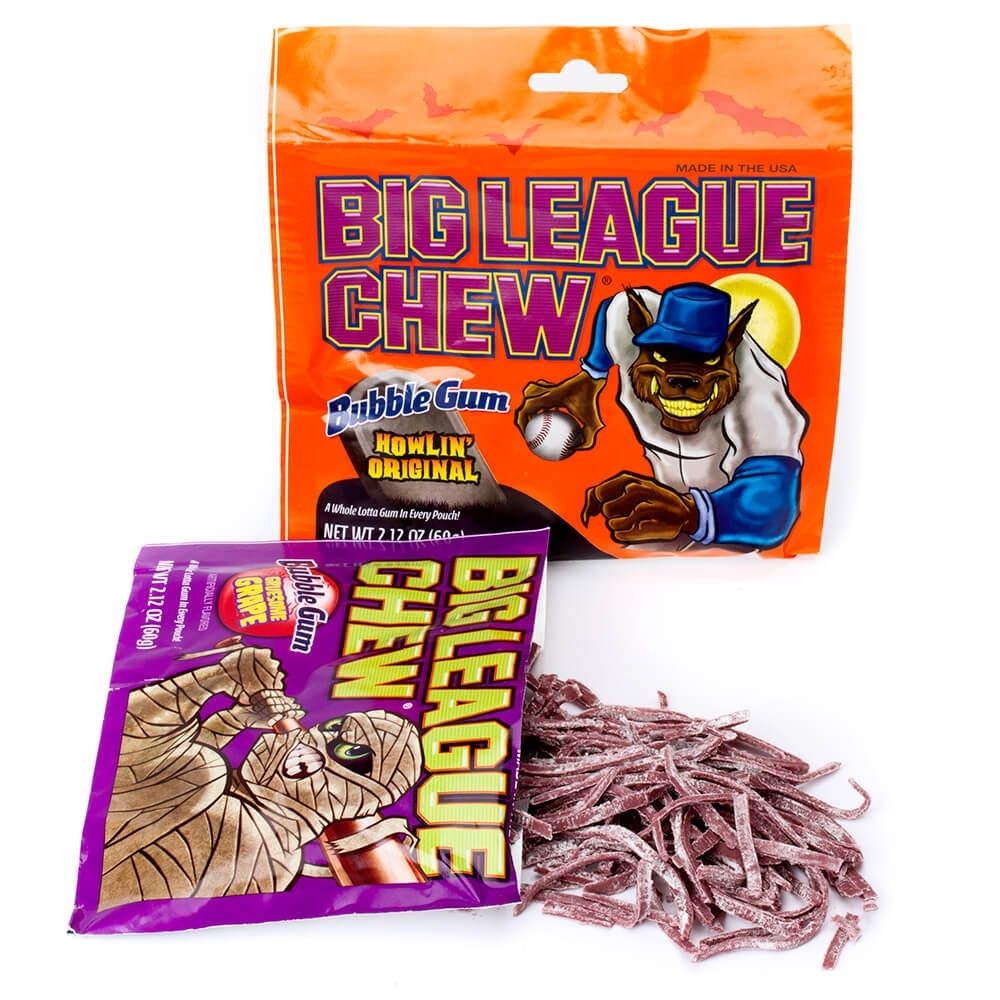 Big League Chew Halloween Bubble Gum