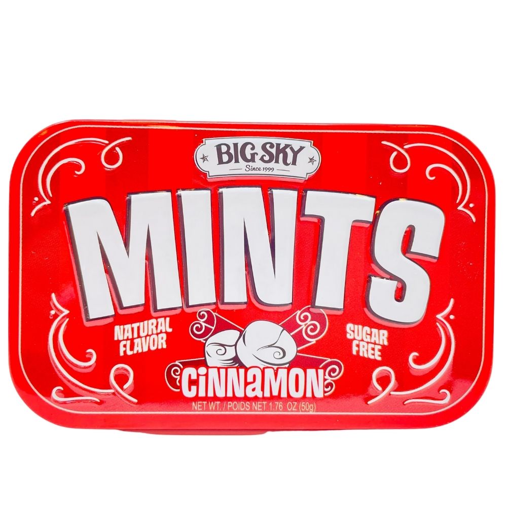 Big Sky Sugar-Free Cinnamon Mints │ Candy Funhouse – Candy Funhouse CA