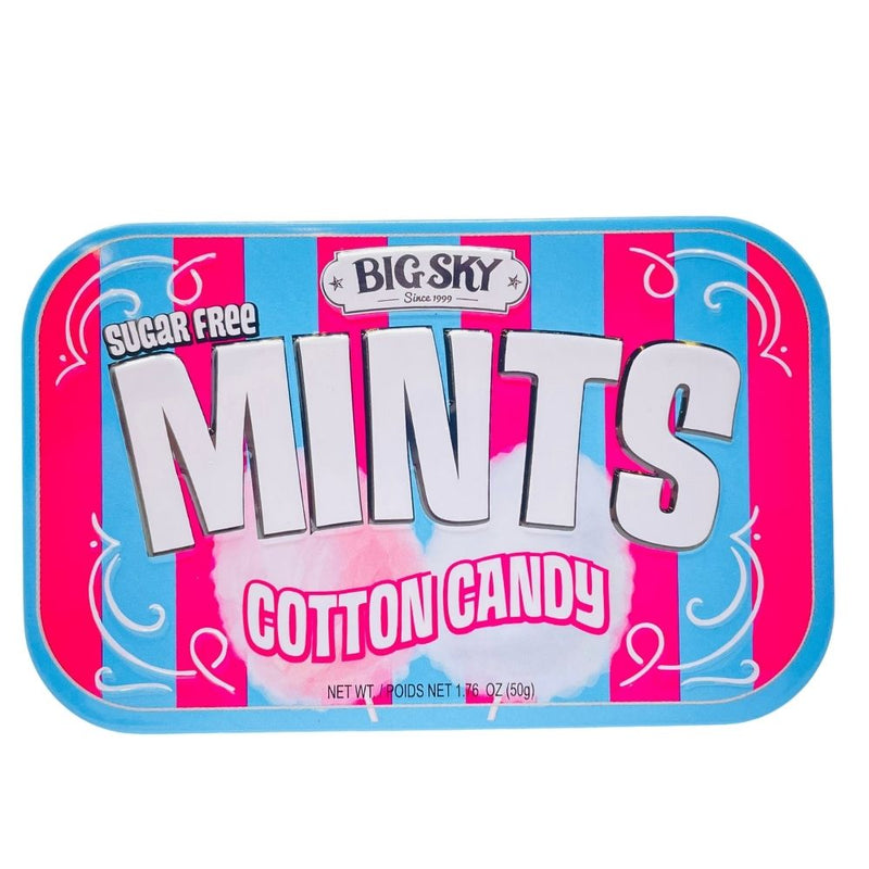 Big Sky Sugar-Free Cotton Candy Mints │ Candy Funhouse
