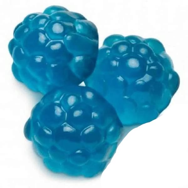 Blue Raspberries Gummy Candy Albanese Candy 2.27kg - Blue Bulk Candy Buffet Colour_Blue Dairy Free