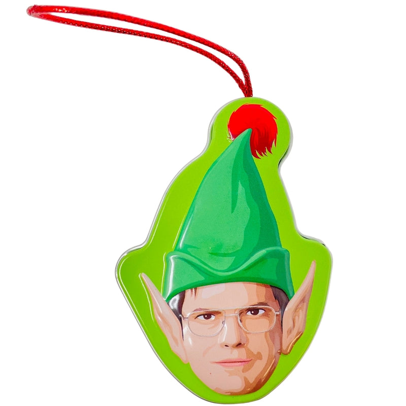 The Office Christmas is Cancelled Tin .8oz - The Office is Cancelled Tin - Holiday Gift for The Office Fans - Christmas Tin with The Office Goodies - Dunder Mifflin Inspired Christmas - Festive Office Desk Accessories - Christmas Candy - Christmas Treats