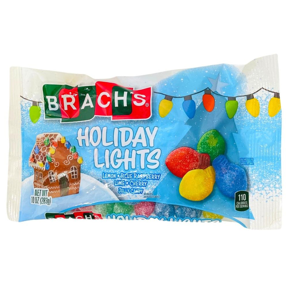 Brach's Jelly Holiday Lights - 10oz - Brach's candy - jelly candies - Christmas candy - gingerbread house - stocking stuffer - Santa claus - North Pole