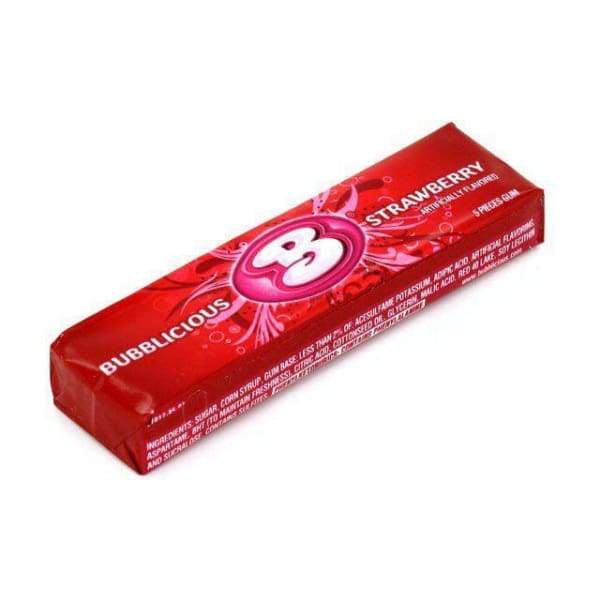 Bubblicious Strawberry Bubble Gum Mondelez - 1970s bubble gum bubblicious Era_1970s gum