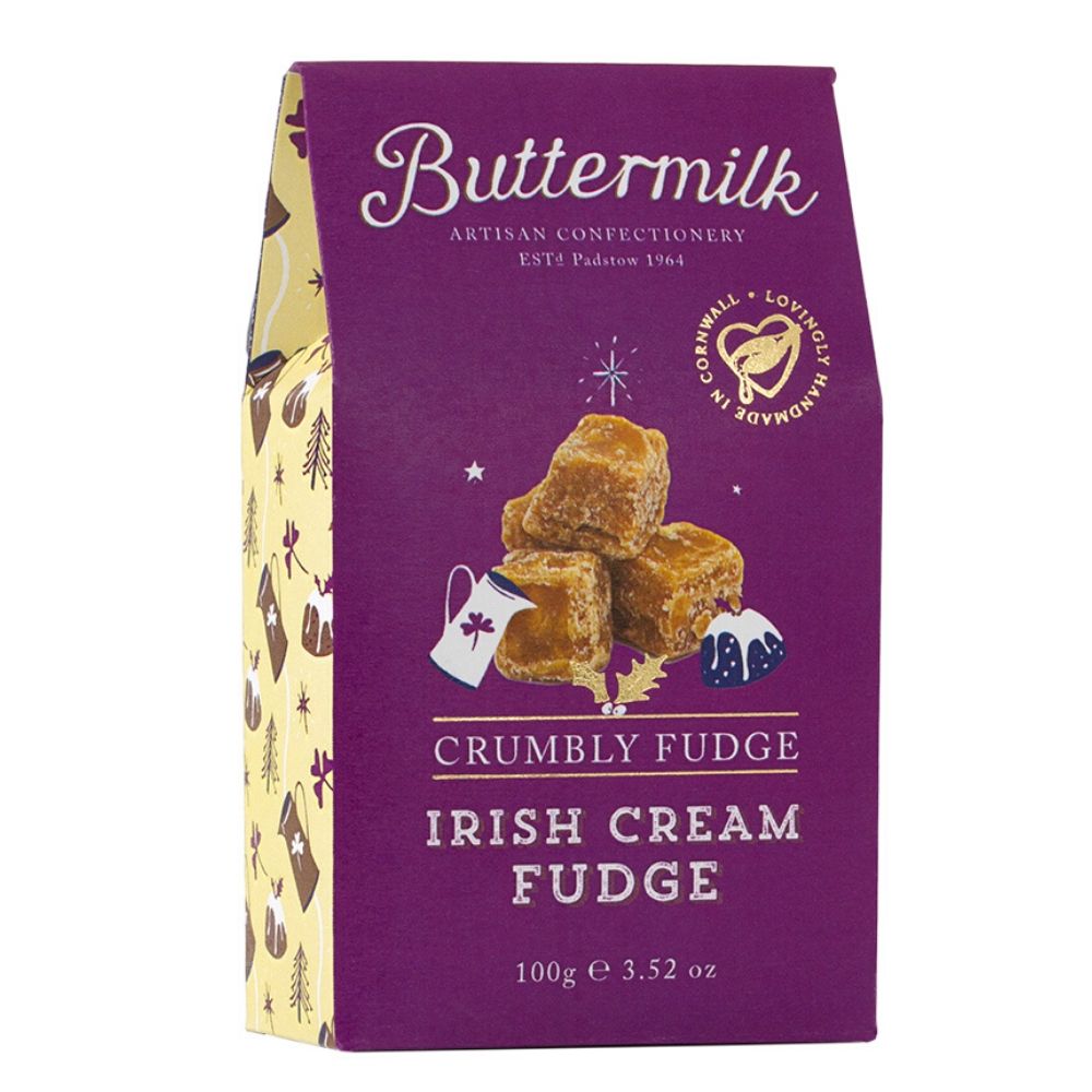 Buttermilk Irish Cream Fudge - UK - Fudge - Christmas Candy - Christmas Treats - British Candy - Traditional Candy