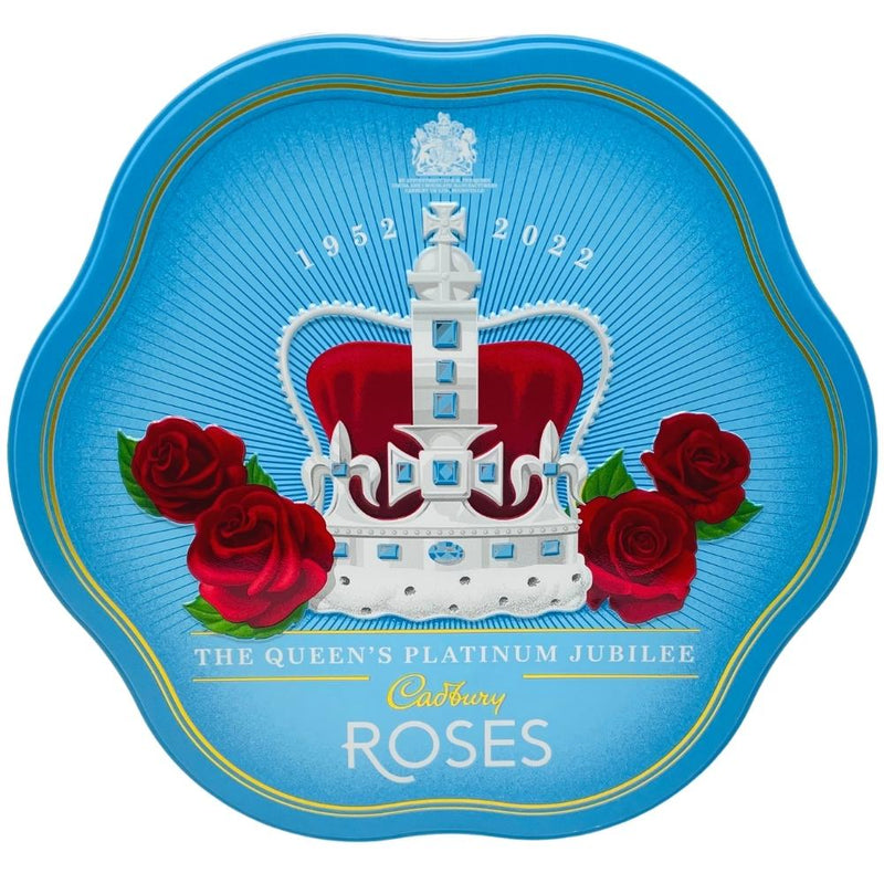 Cadbury Chocolate Roses Platinum Jubilee Tin - 432g (UK)