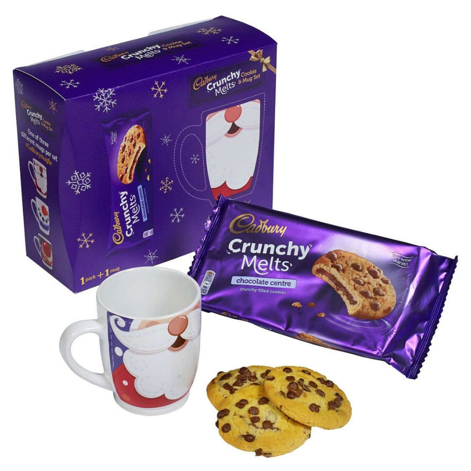 Cadbury Crunchie Melts Cookie & Mug Set - Cadbury - Cadbury Chocolate - British Chocolate - Hostess Gift - Secret Santa