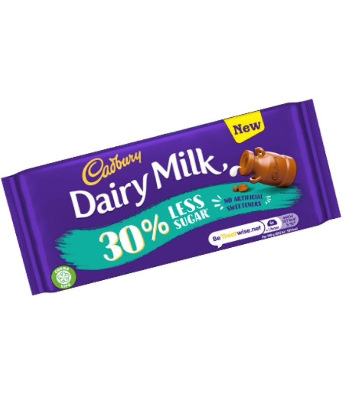 Cadbury Dairy 30% Less Sugar - 85g