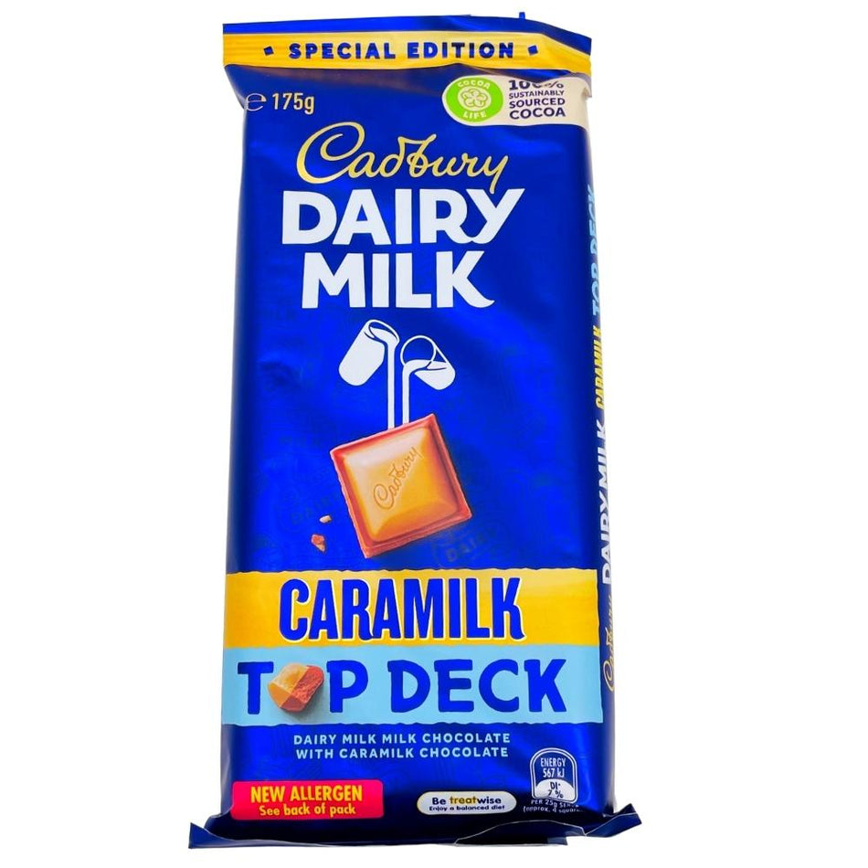 Australian Cadbury Caramilk Topdeck - 175g