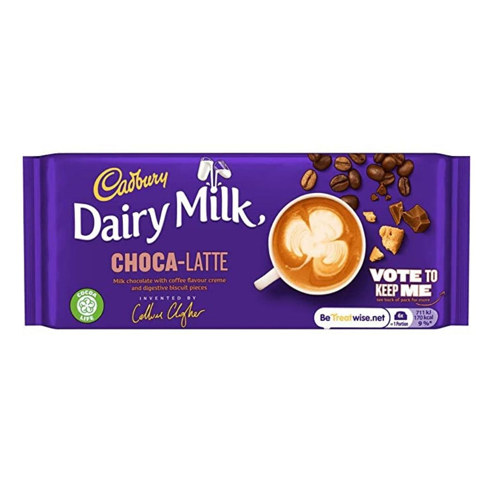Cadbury Dairy Milk Choca-Latte Bar-UK