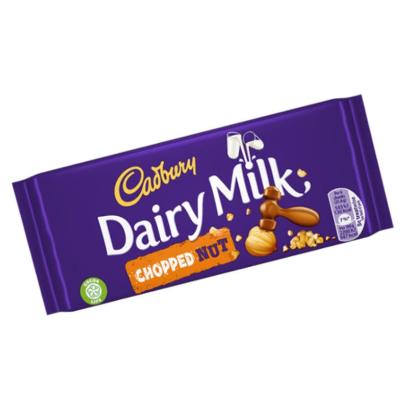 Cadbury Dairy Milk Chopped Nut British Candy
