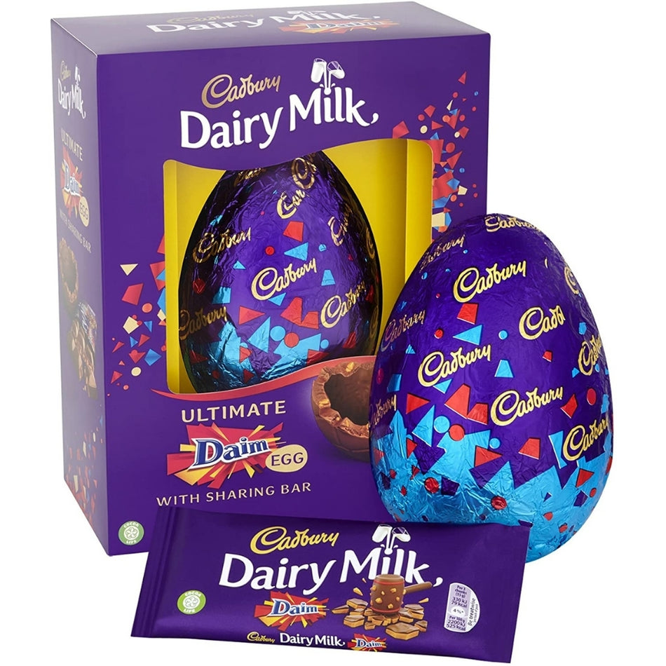 Cadbury Dairy Milk Daim Egg UK 